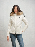 Blauer Alicia down jacket — Optical white
