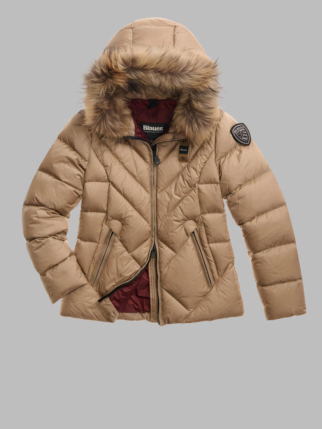 Blauer Alicia down jacket — Café au lait — view 2