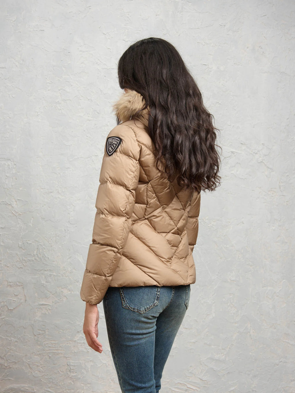Blauer Alicia down jacket — Café au lait — view 4