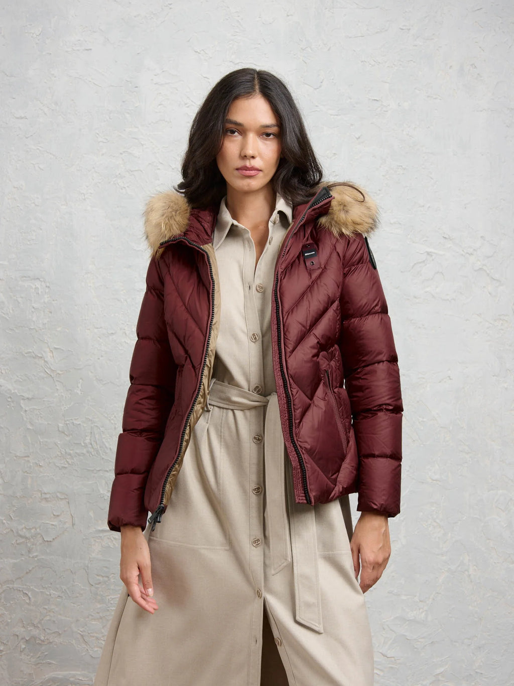 Piumino Blauer Alicia — Mogano