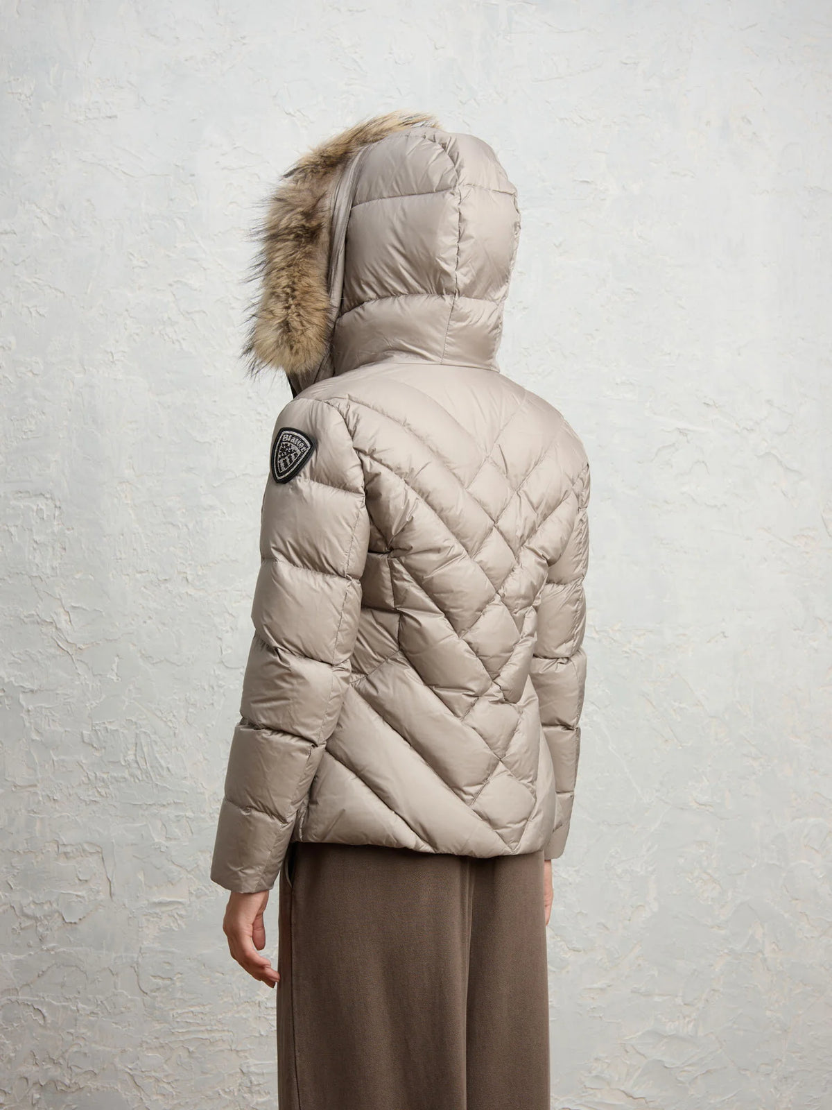 Piumino Blauer Alicia — Grigio nebbia — vista 4