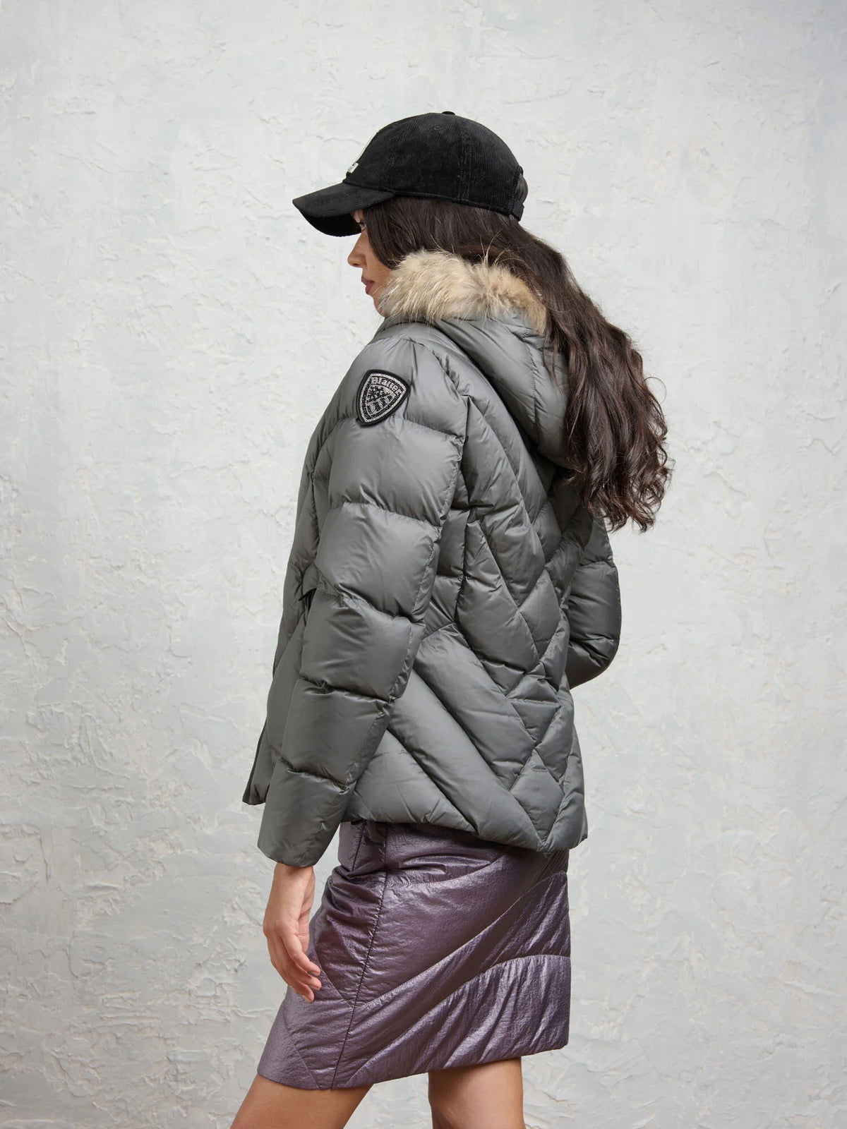 Piumino Blauer Alicia — Grigio roccia — vista 4