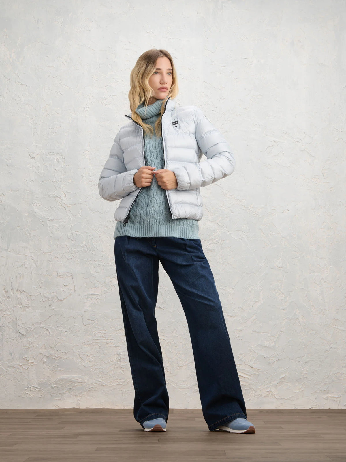 Piumino Blauer Georgia — Azzurro — vista 3