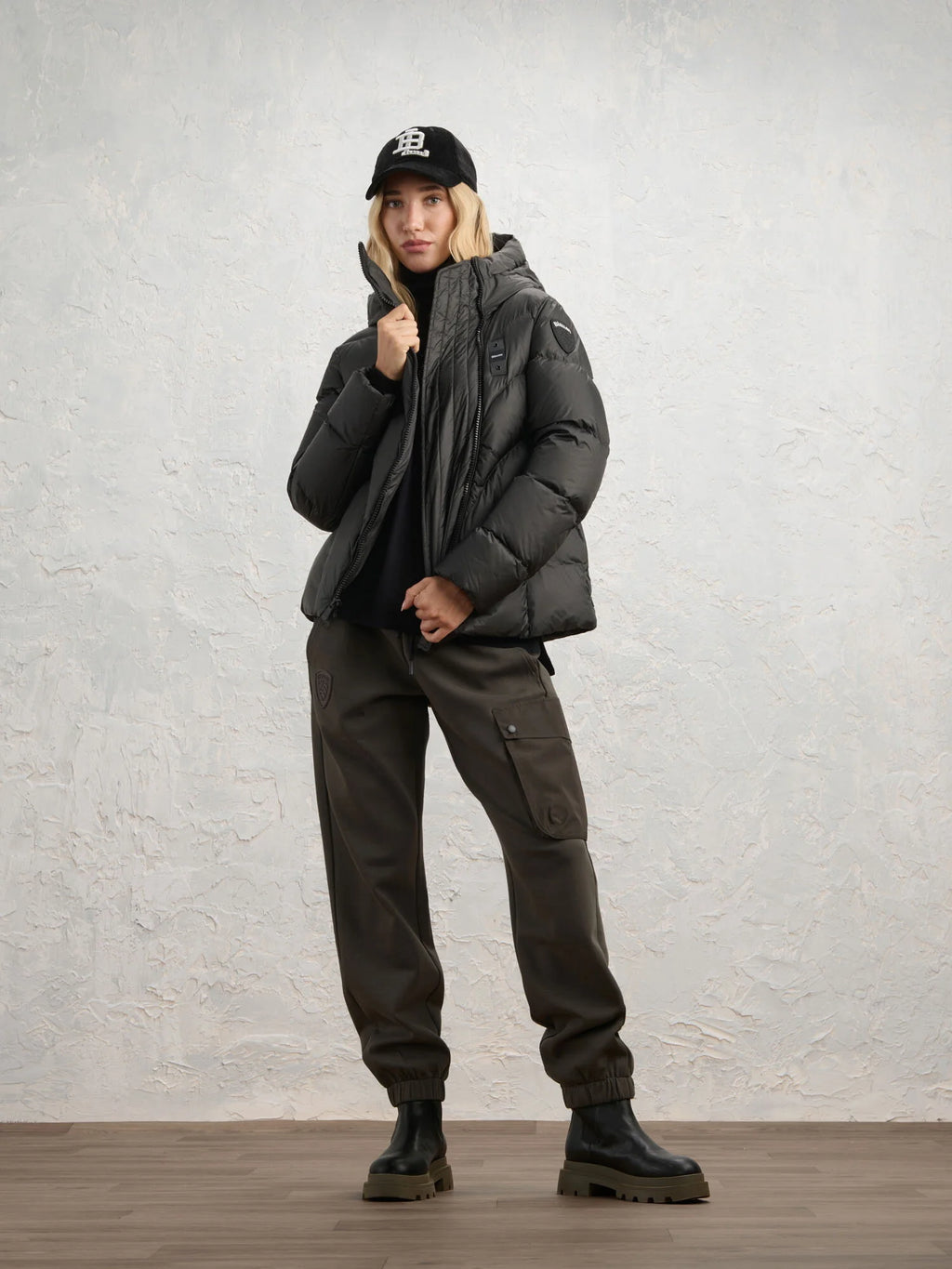 Piumino Blauer Utica — Torba — vista 3