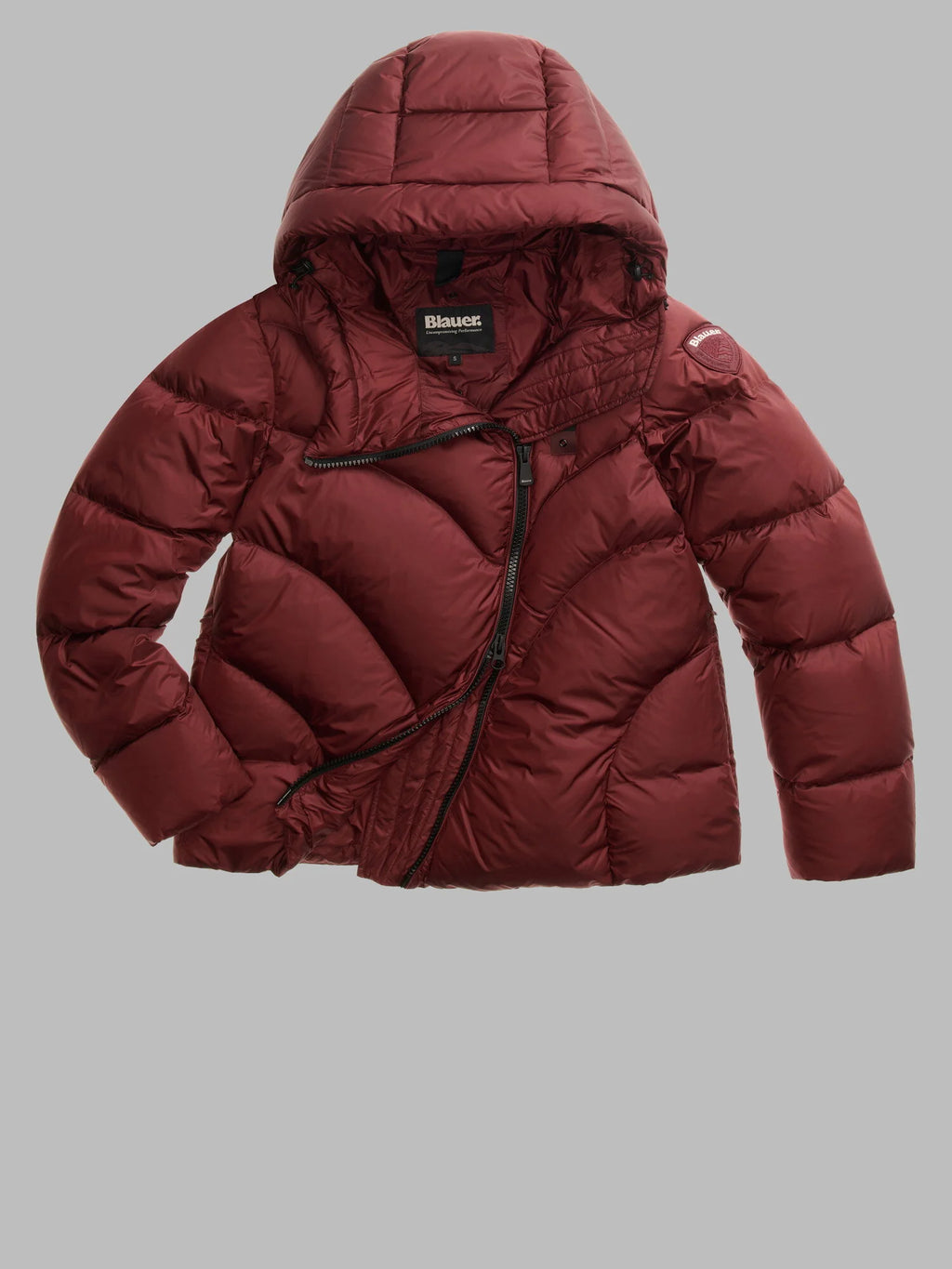 Blauer Utica down jacket — Mahogany — view 2
