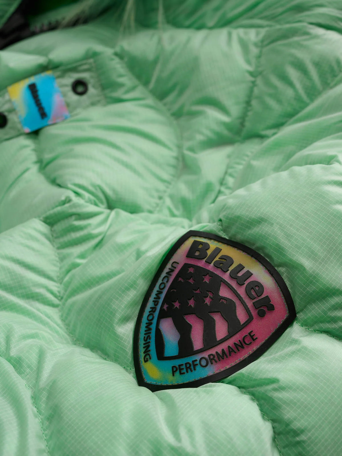 Piumino Blauer Aldie Colors — Verde veleno — vista 5