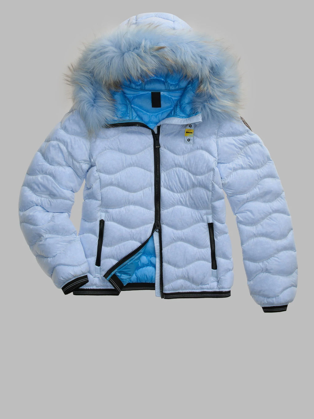 Blauer Aldie Colors down jacket — Blue — view 2