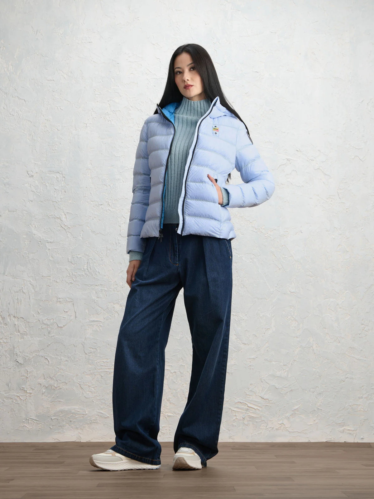 Piumino Blauer Charme Colors — Blu — vista 3