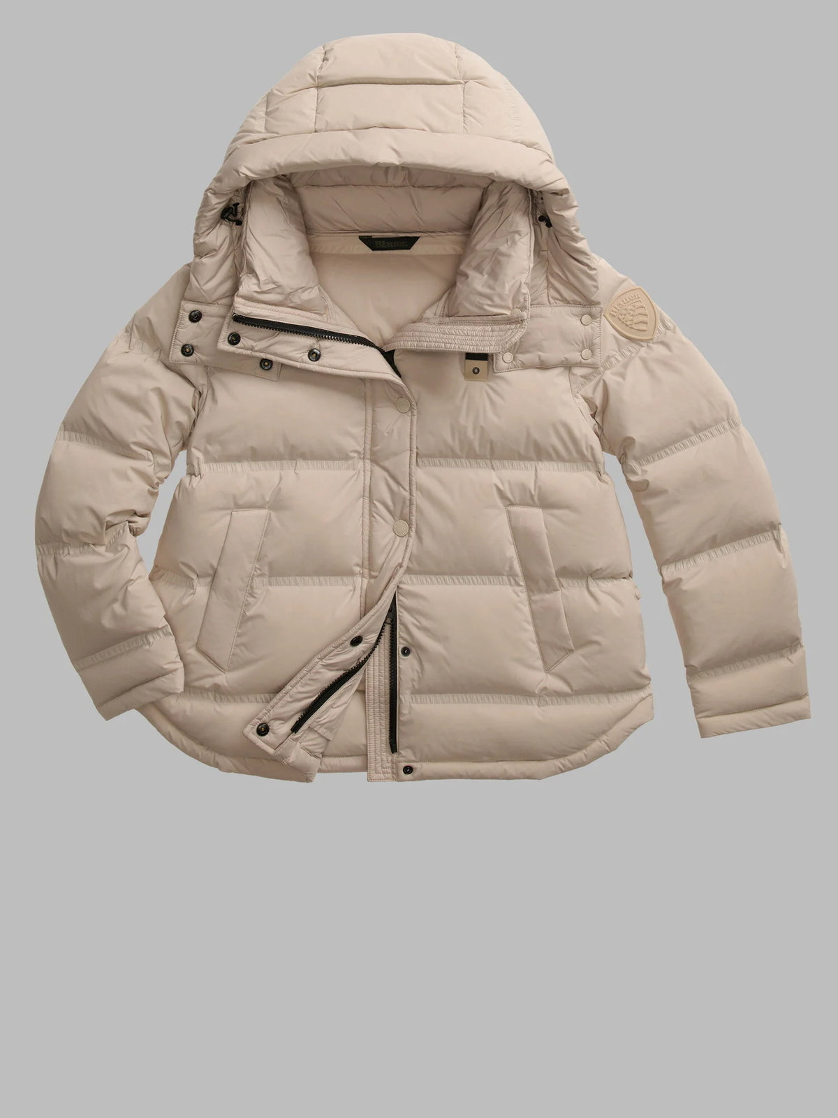 Piumino Blauer Bethune — Grigio nebbia — vista 2