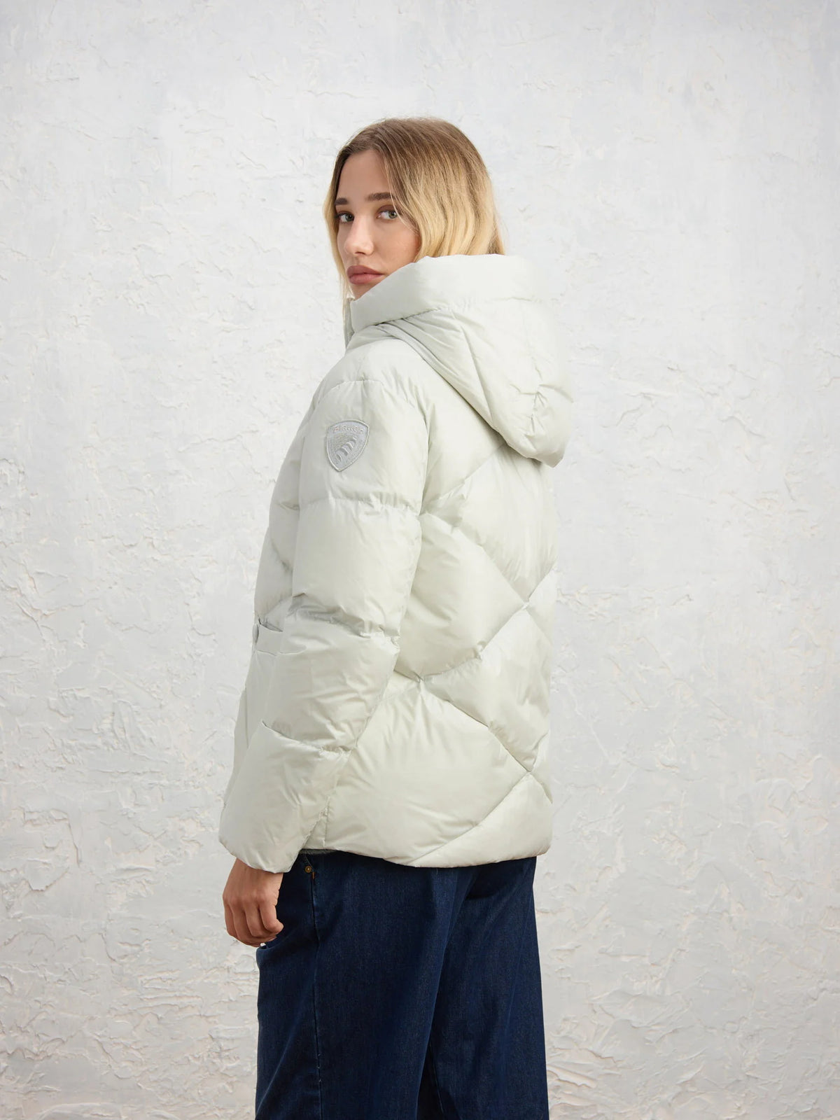 Blauer Hazelmere down jacket — Light blue — view 4