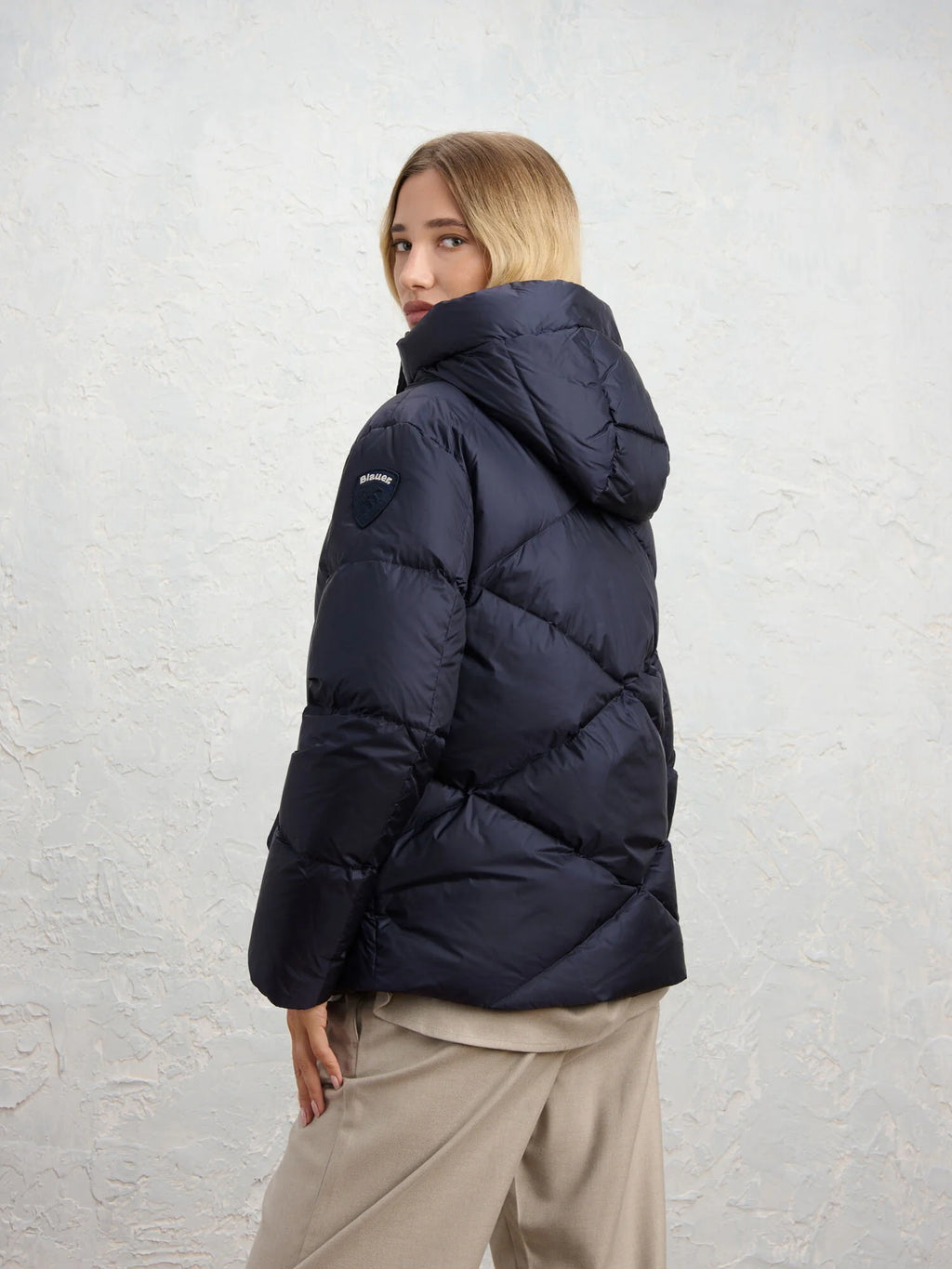 Piumino Blauer Hazelmere — Blu — vista 4