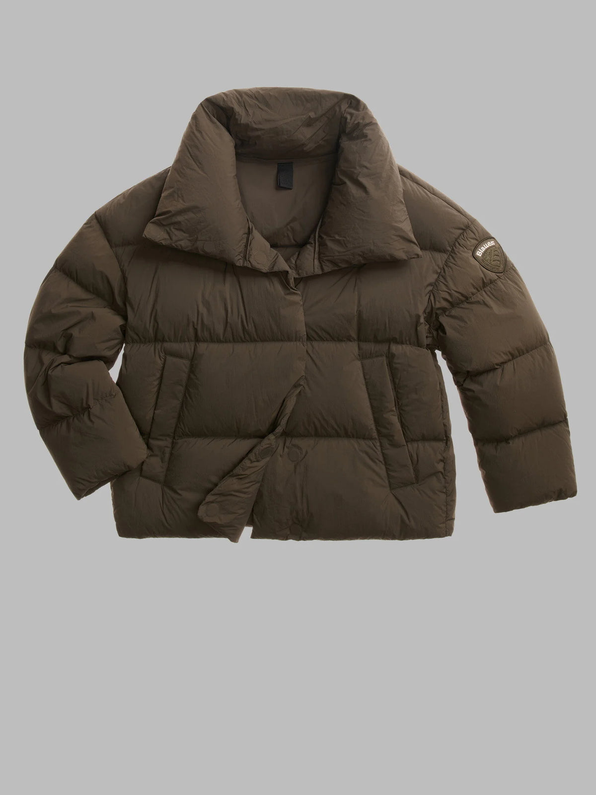 Piumino Blauer Ross — Marrone scuro — vista 2