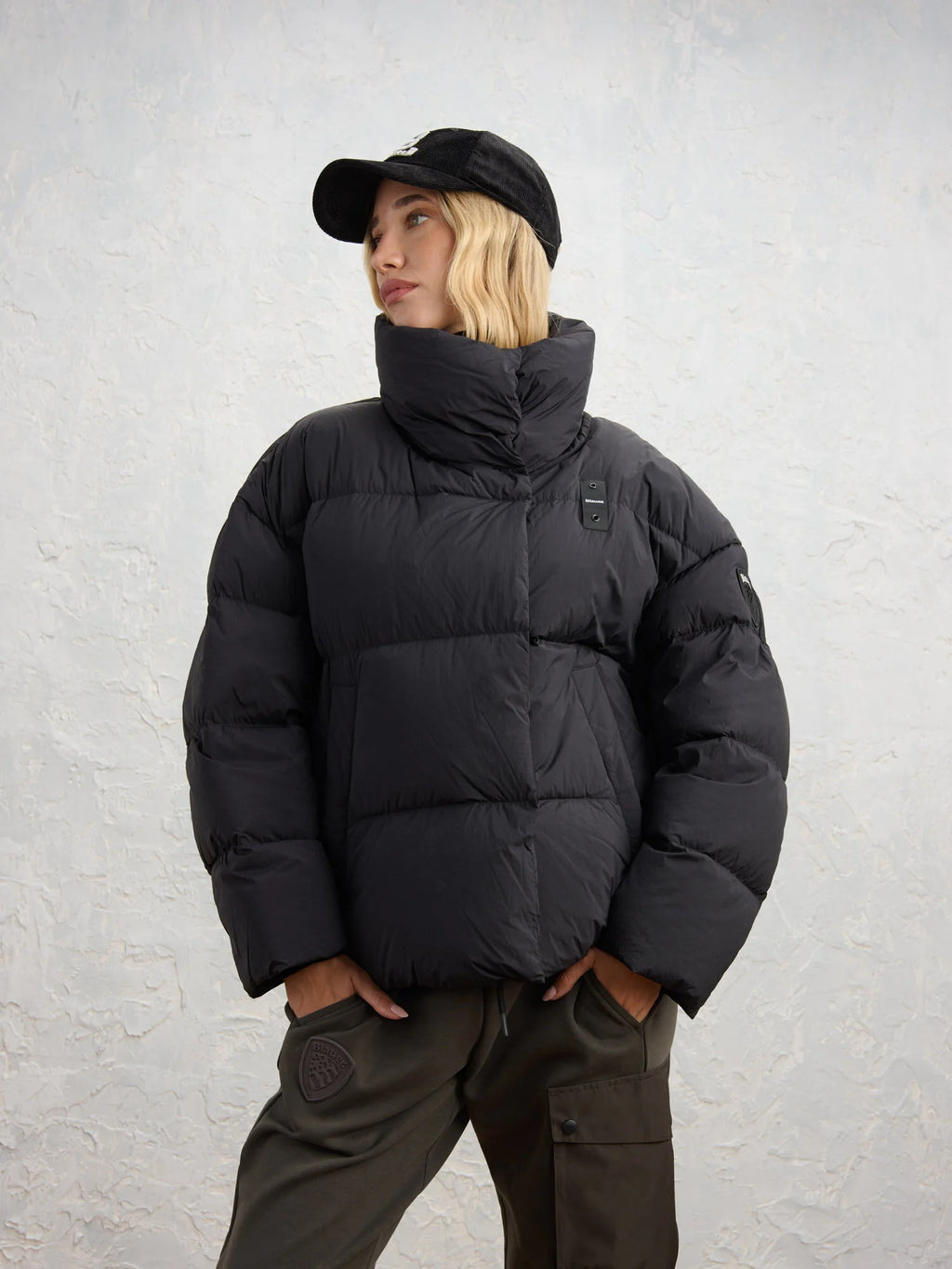 Piumino Blauer Ross — Nero