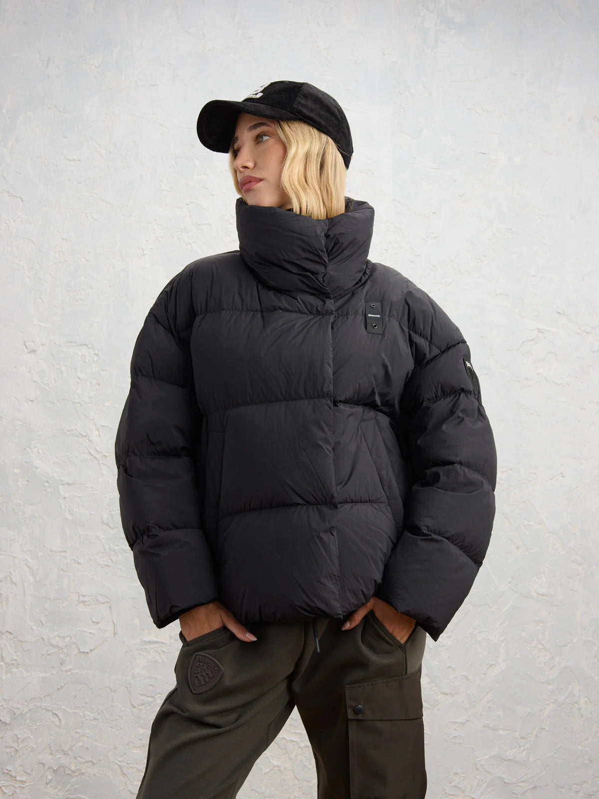Piumino Blauer Ross — Nero