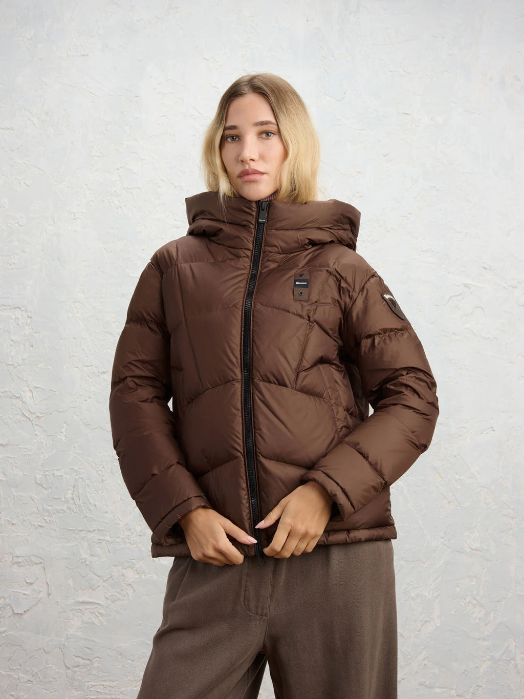 Blauer Tyllin down jacket — Brown