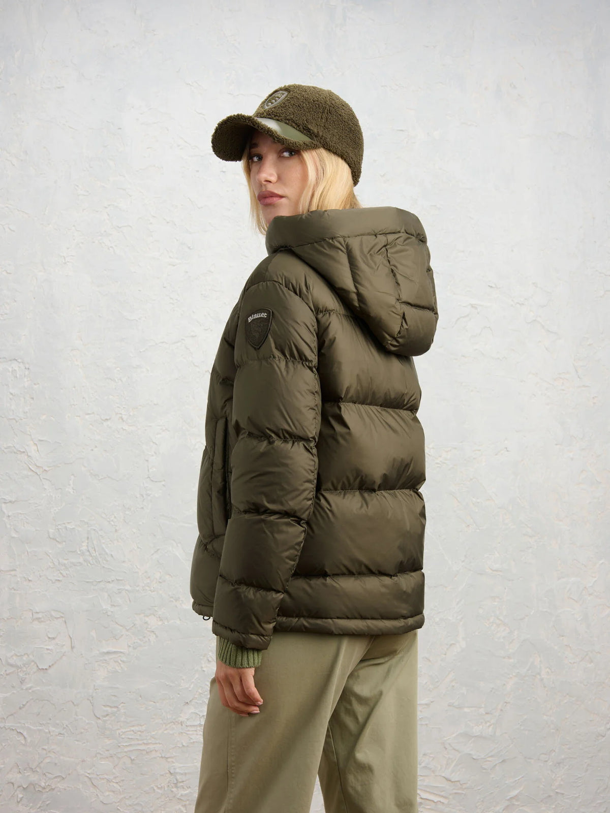 Blauer Tyllin down jacket — Dark green — view 4