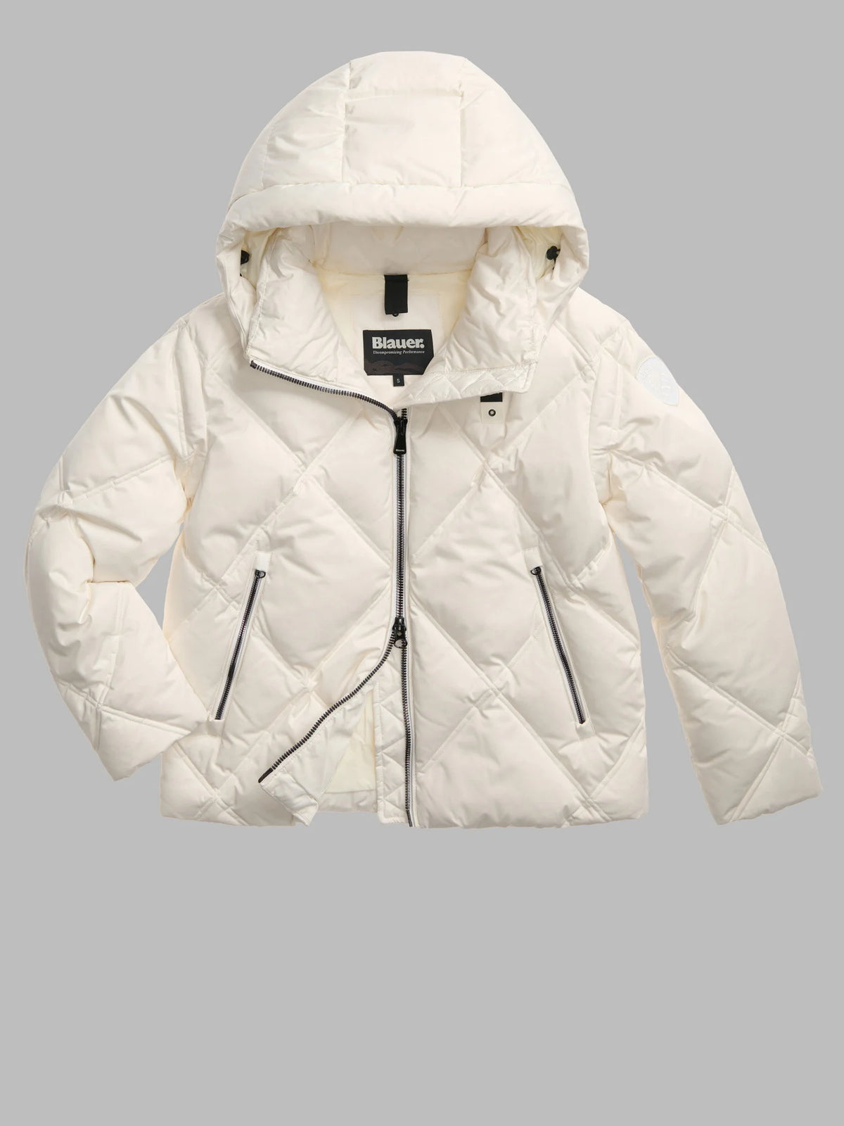 Piumino Blauer Tyndale — Bianco — vista 2