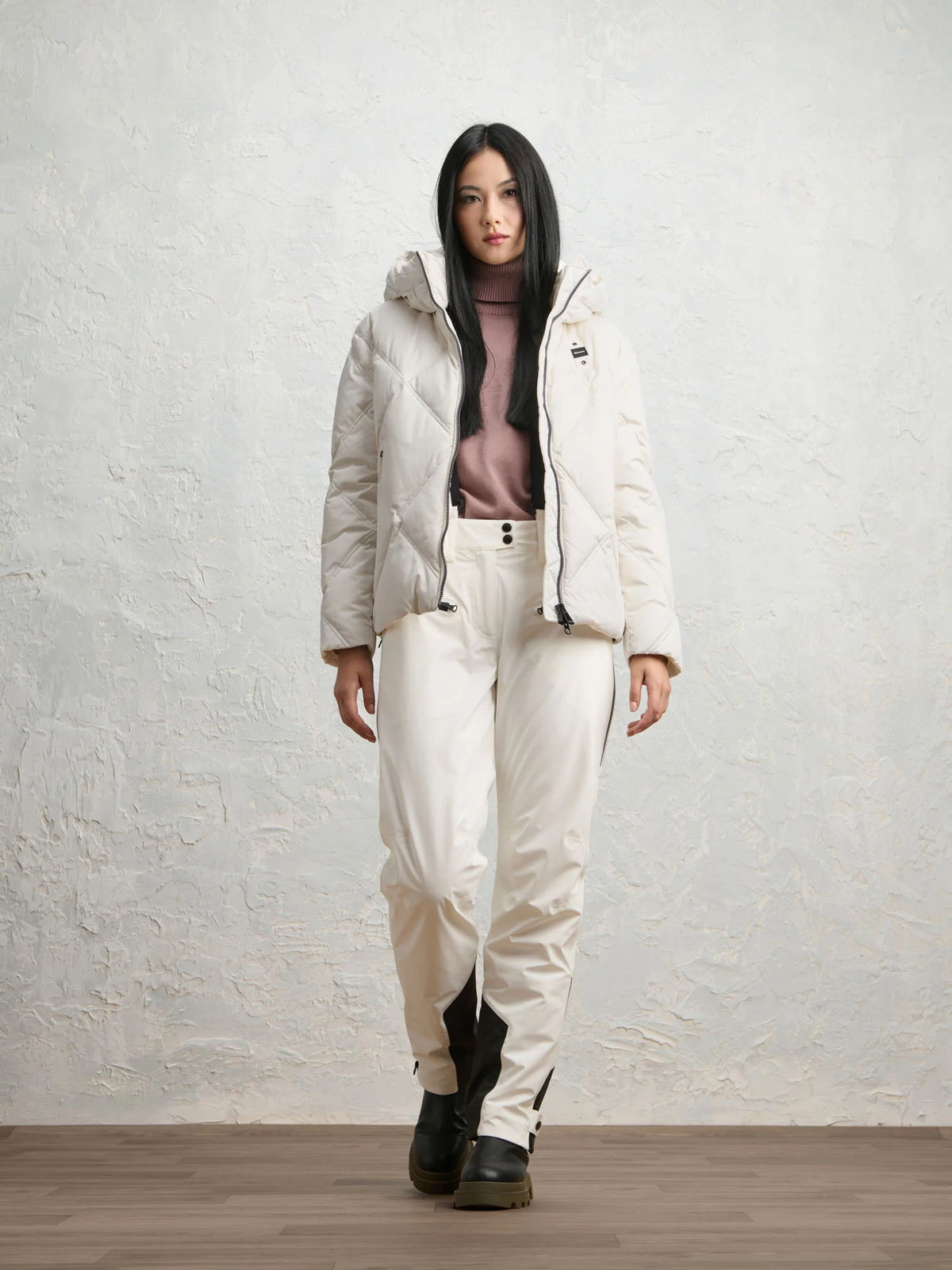 Piumino Blauer Tyndale — Bianco — vista 3