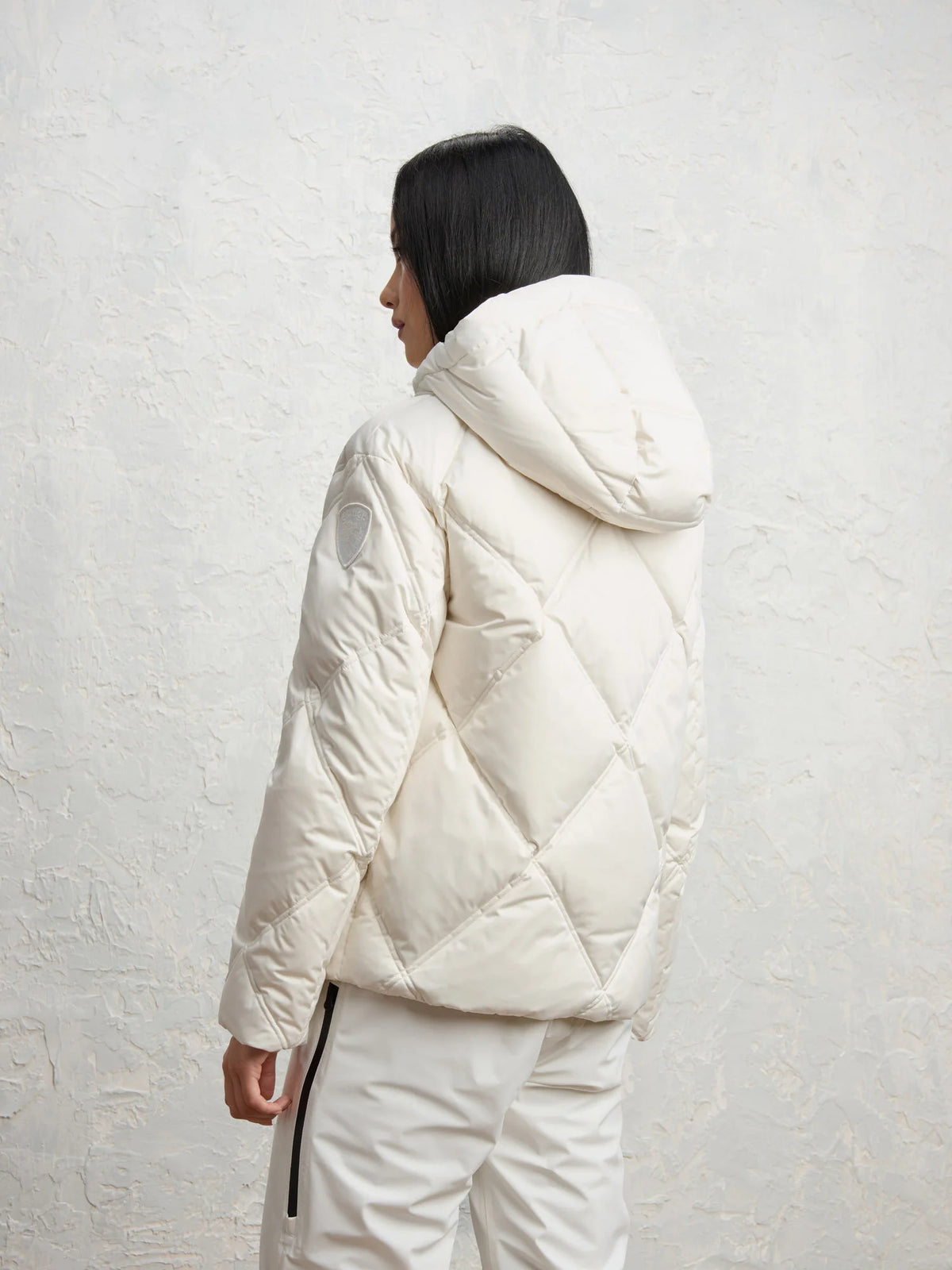 Piumino Blauer Tyndale — Bianco — vista 4