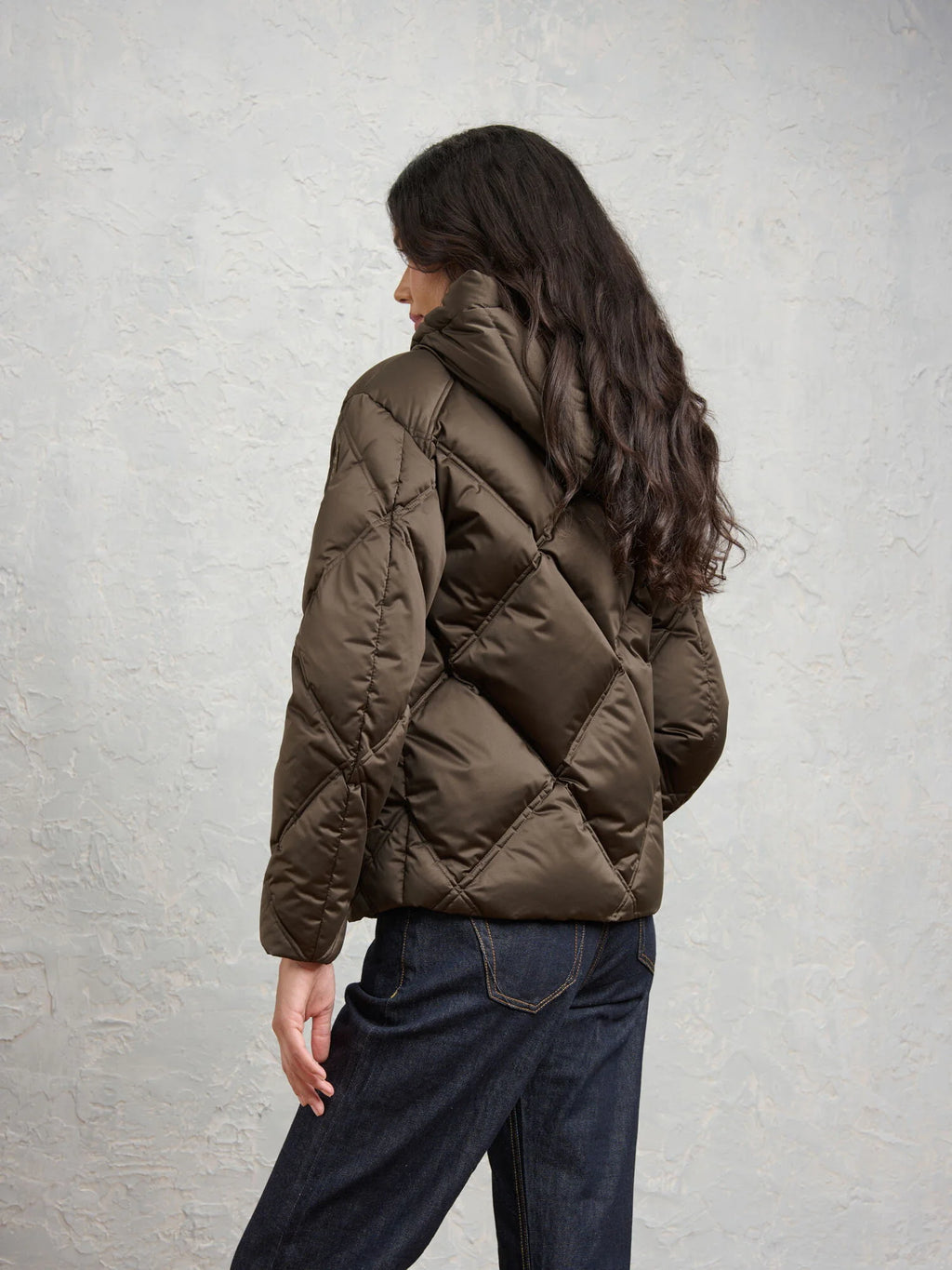 Piumino Blauer Tyndale — Marrone scuro — vista 4