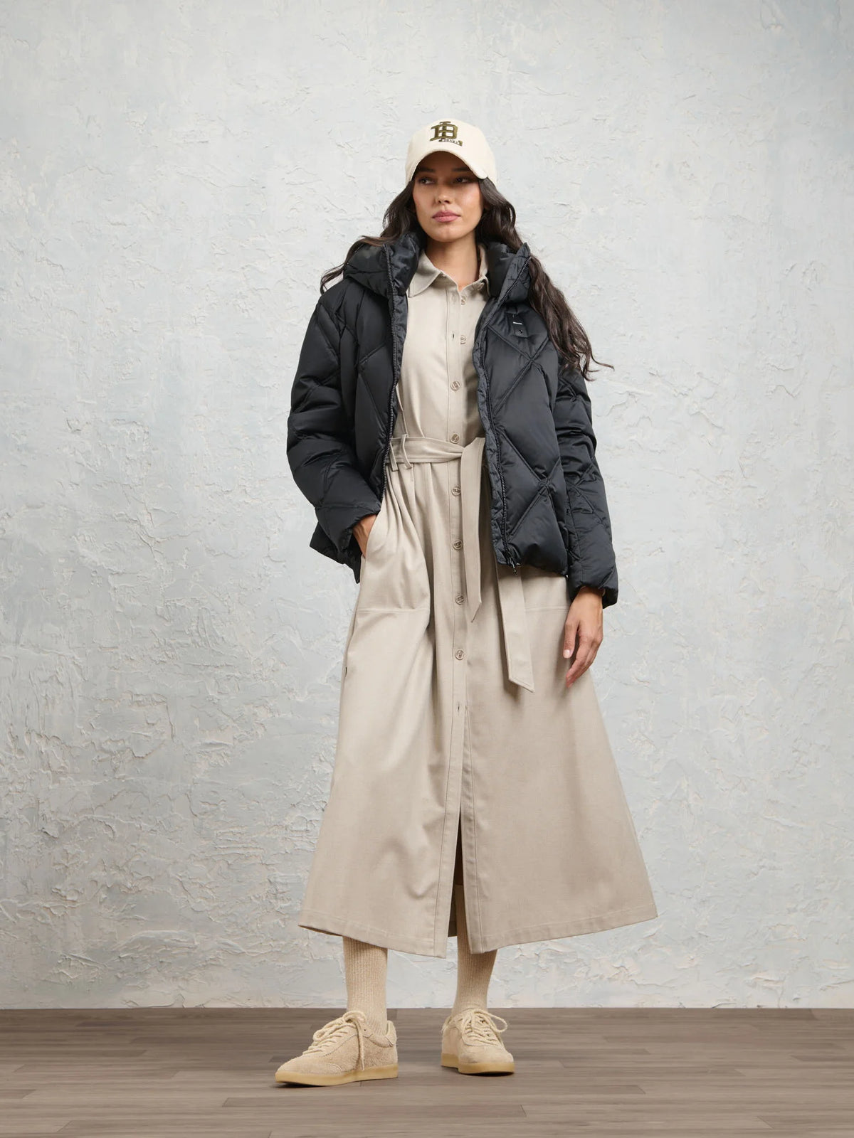 Piumino Blauer Tyndale — Nero — vista 3