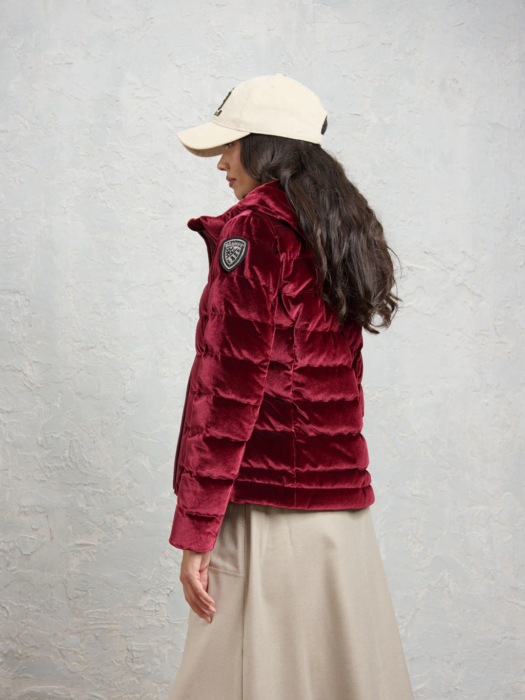 Piumino Blauer Velly — Mogano — vista 4