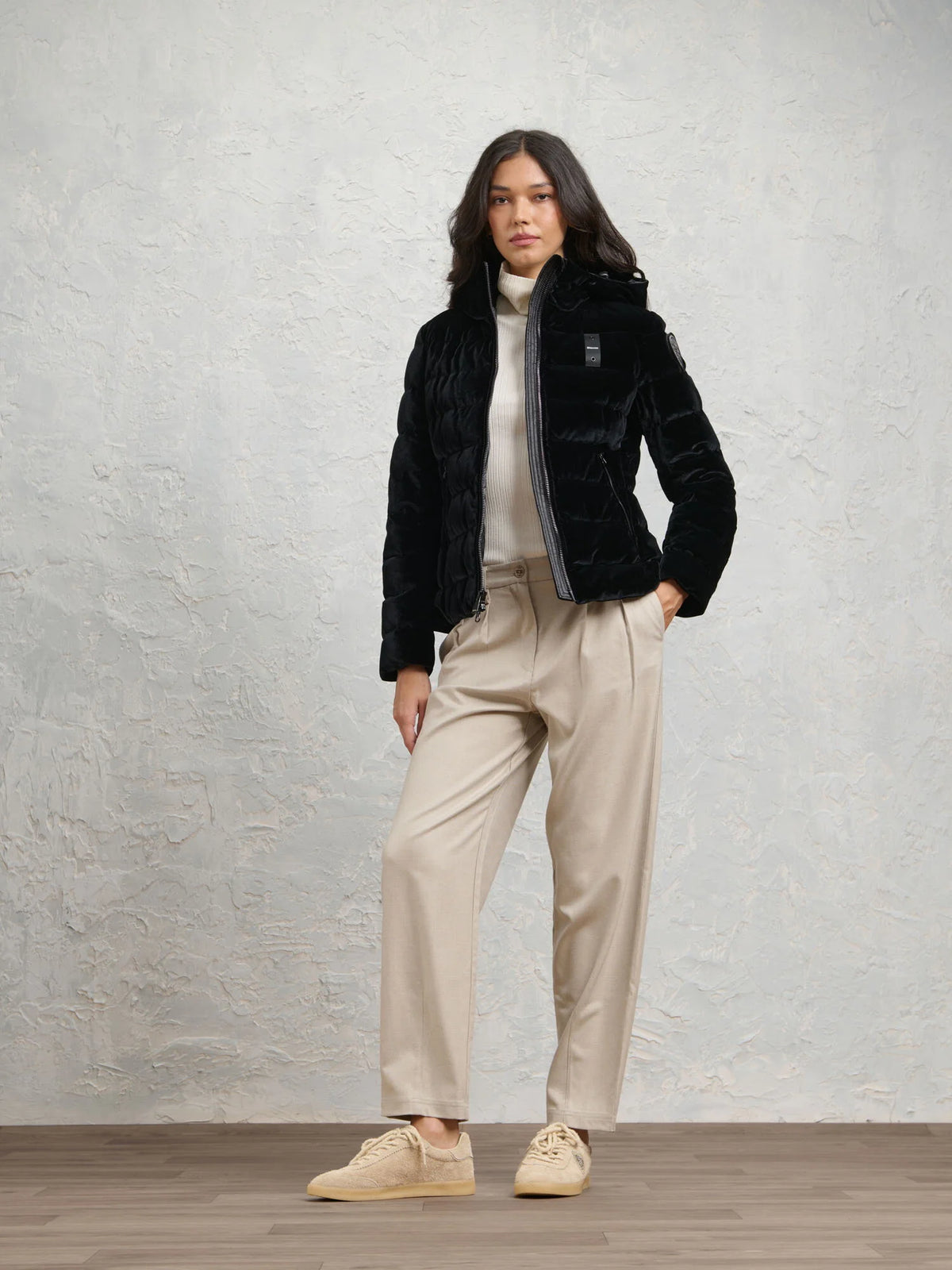 Piumino Blauer Velly — Nero — vista 3