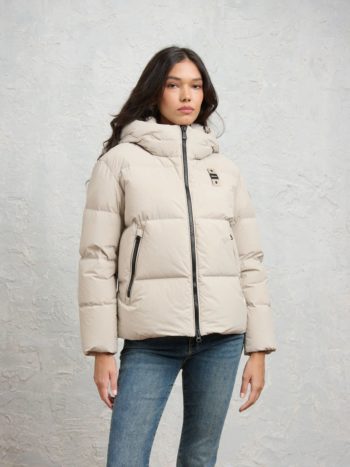 Piumino Blauer Noyes — Grigio nebbia