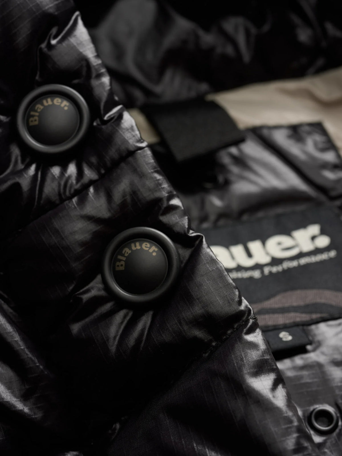 Piumino lungo Blauer Bellevue — Nero — vista 5