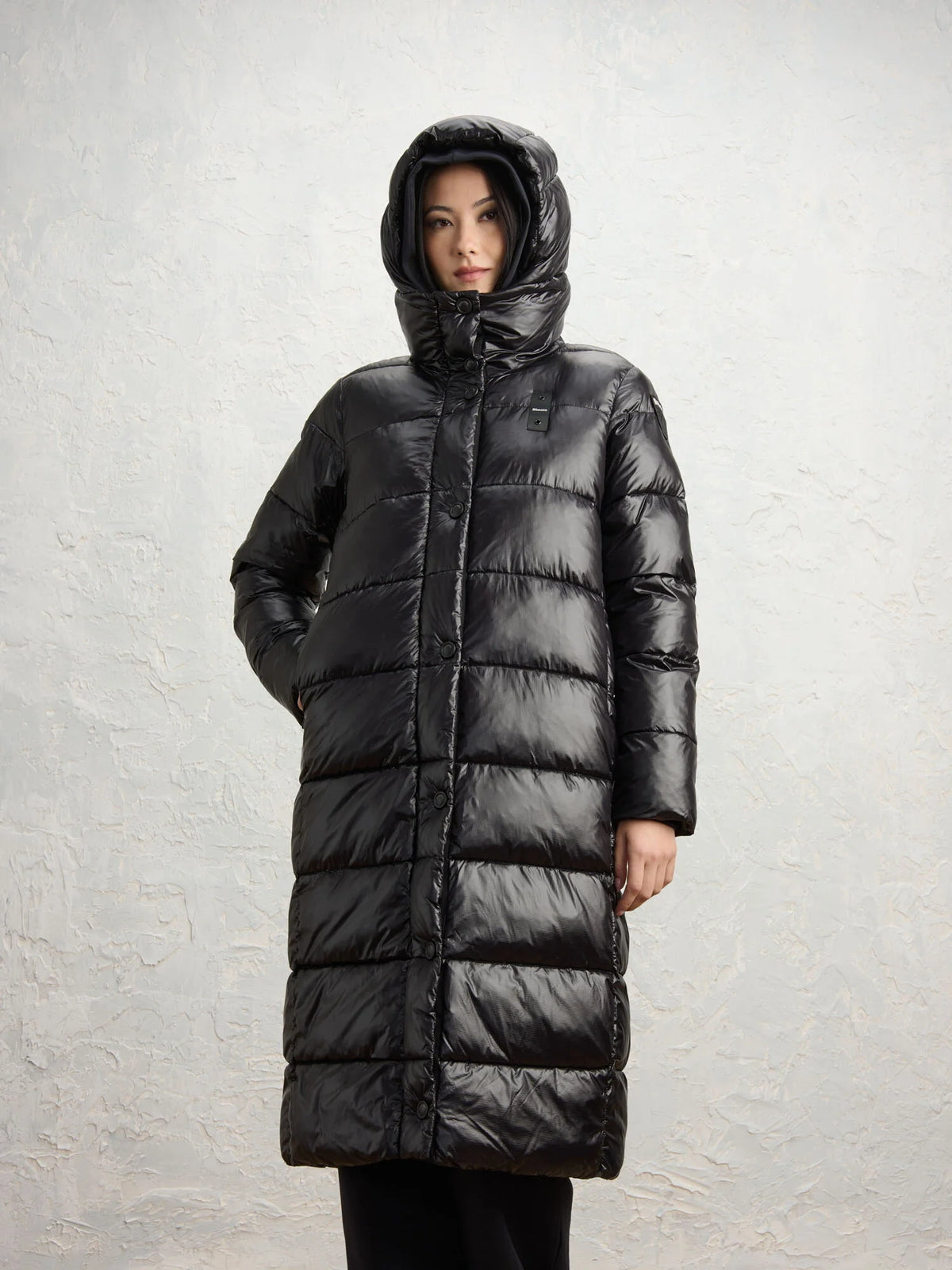 Piumino lungo Blauer Bellevue — Nero