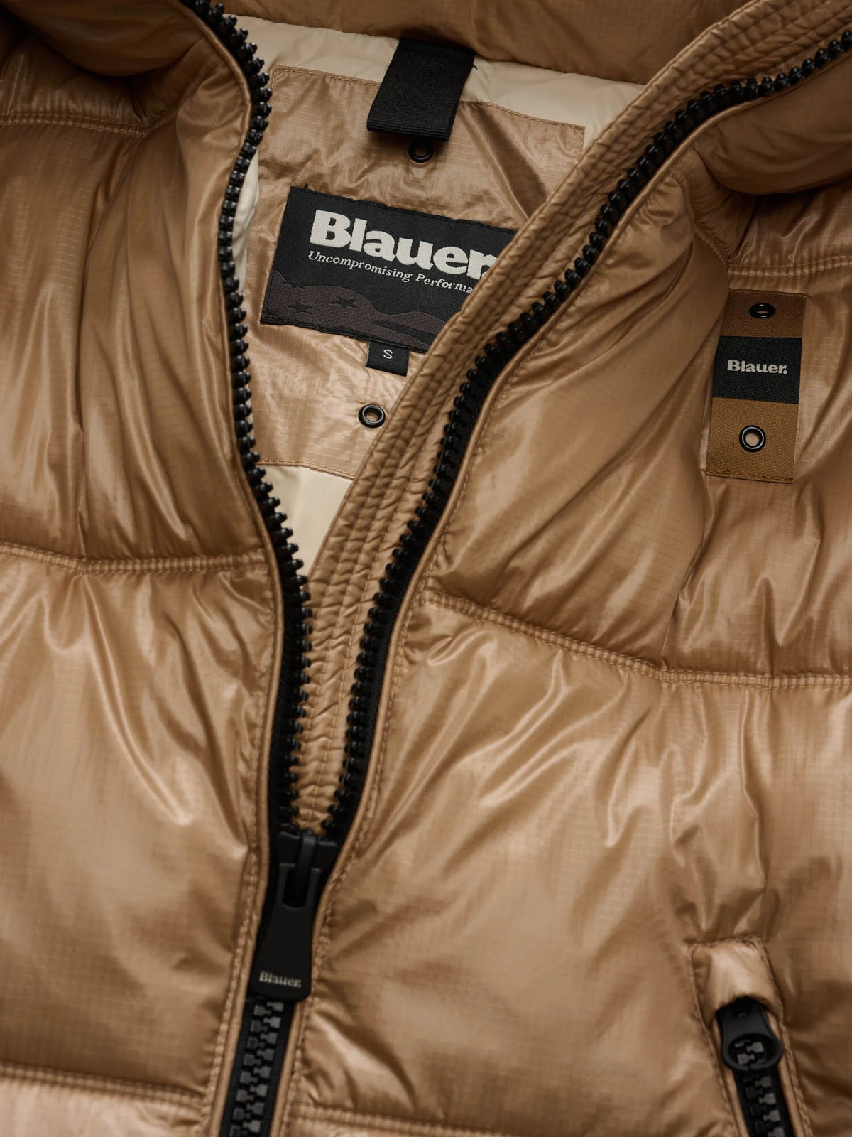 Piumino lungo Blauer Armory — Caffellatte — vista 5