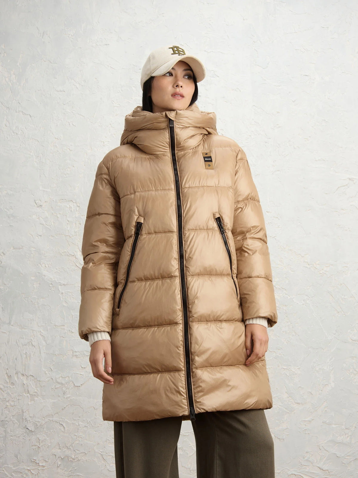 Piumino lungo Blauer Armory — Caffellatte