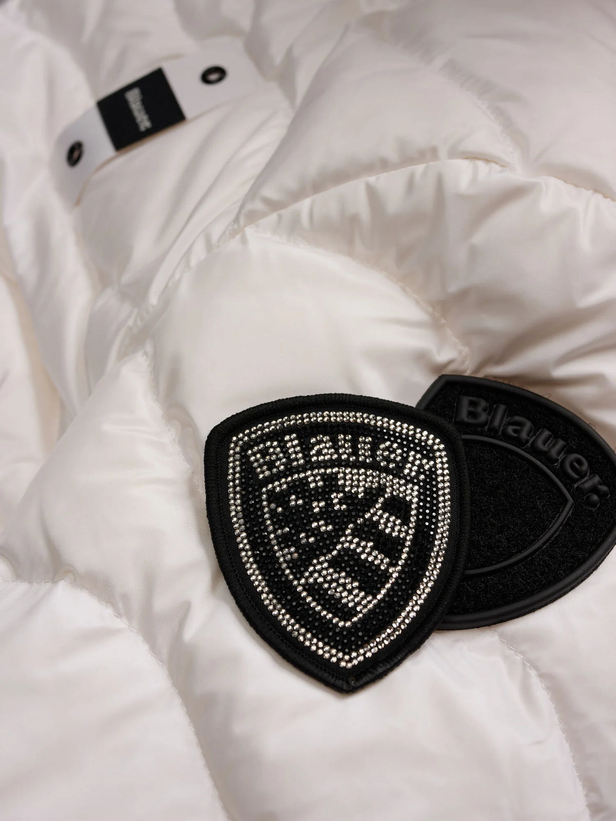 Blauer Lynel long down jacket — Optical white — view 5
