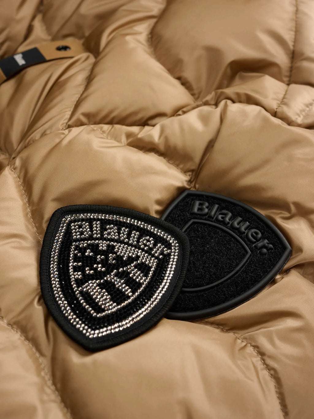 Blauer Lynel long down jacket — Café au lait — view 5