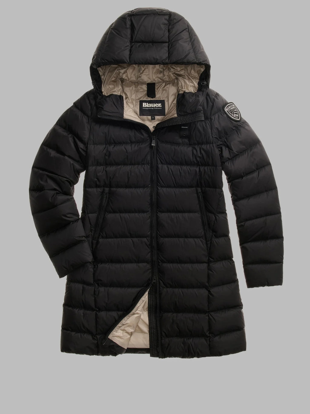 Doudoune longue Blauer Agnes — Noir — vue 2