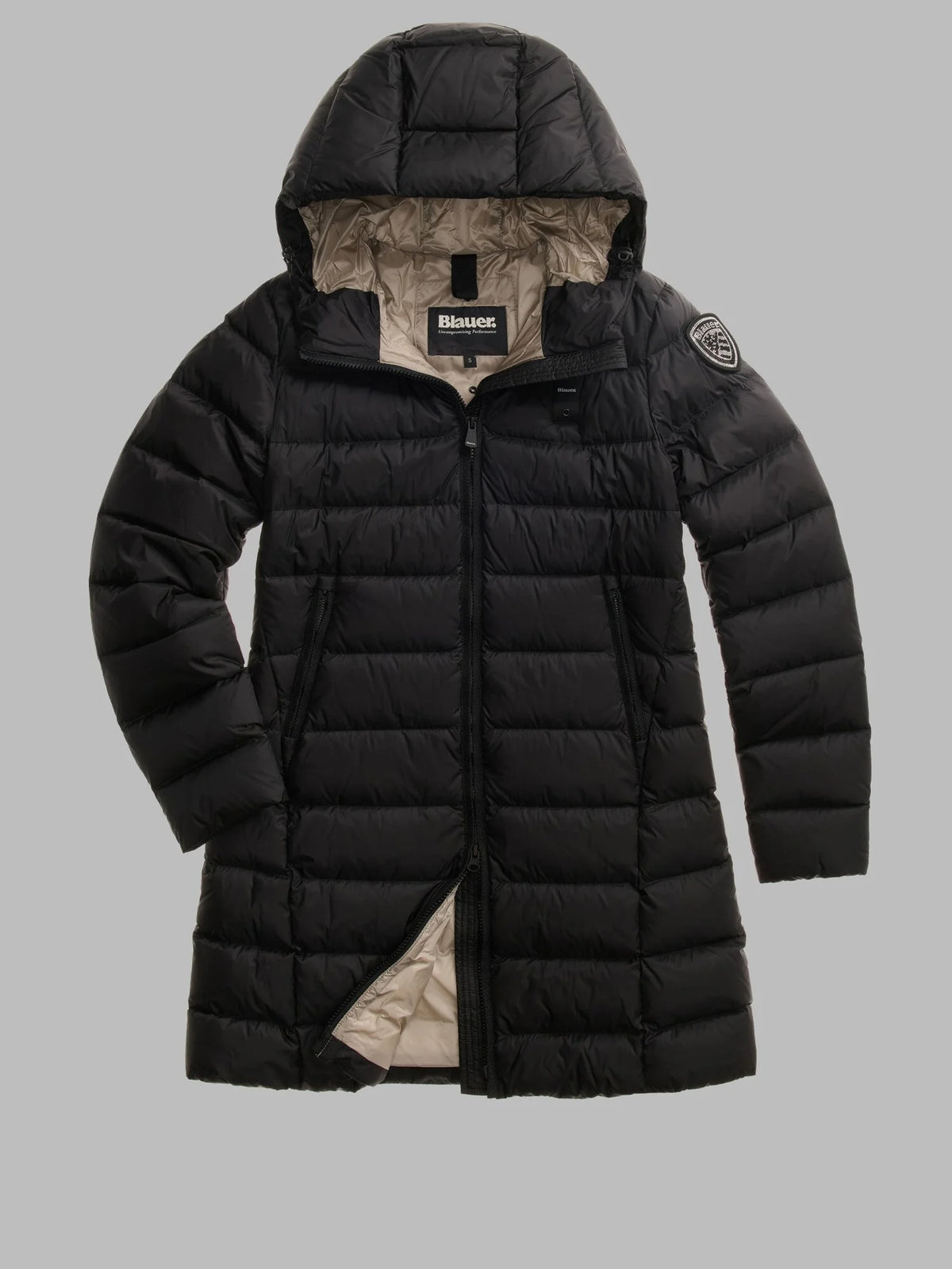 Doudoune longue Blauer Agnes — Noir — vue 2
