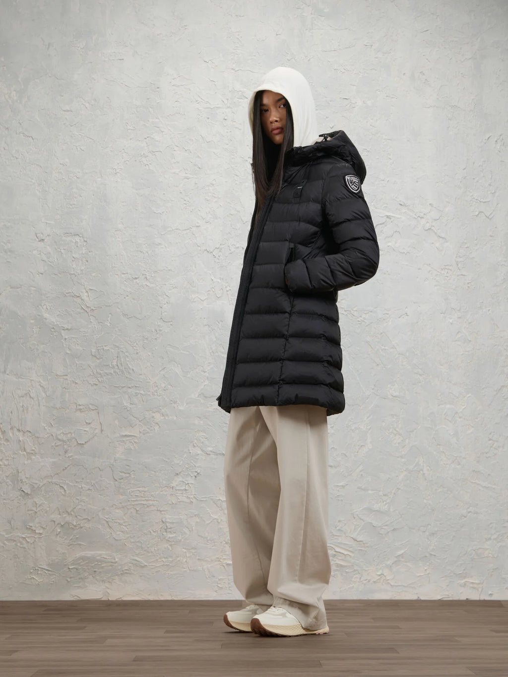 Doudoune longue Blauer Agnes — Noir — vue 3