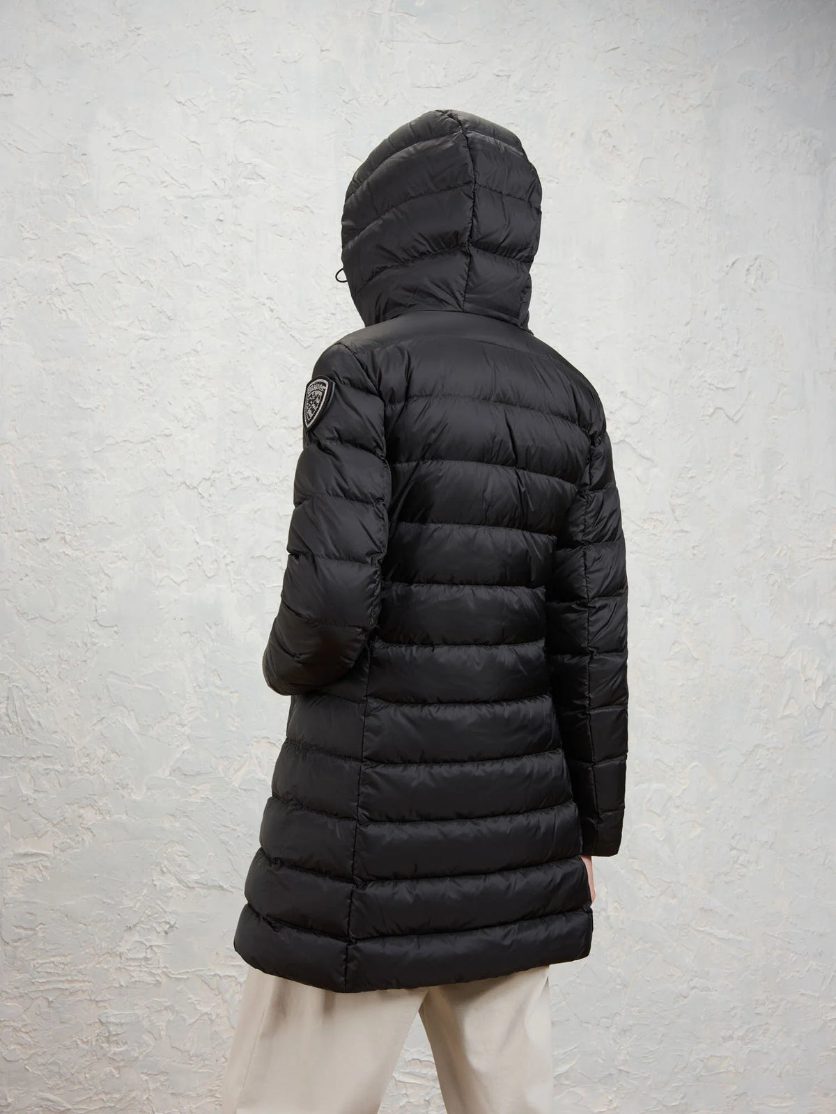Doudoune longue Blauer Agnes — Noir — vue 4