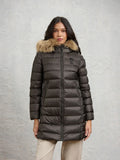 Doudoune longue Blauer Kristin — Tourbe