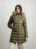 Doudoune longue Blauer Kristin — Olive foncé