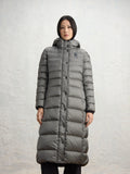 Doudoune longue Blauer Anita — Gris roche
