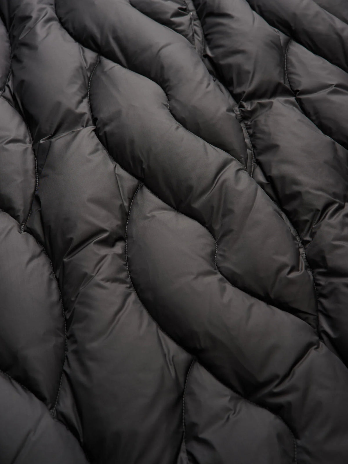 Blauer Antwerp long down jacket — Peat — view 5