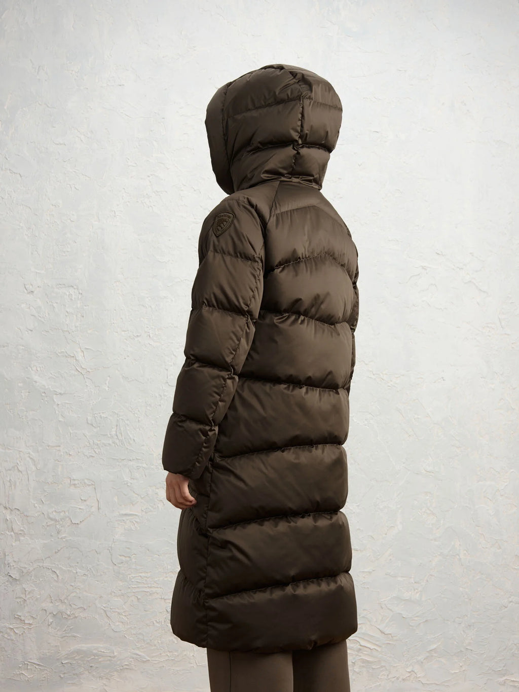 Piumino lungo Blauer Kinsale — Marrone scuro — vista 4