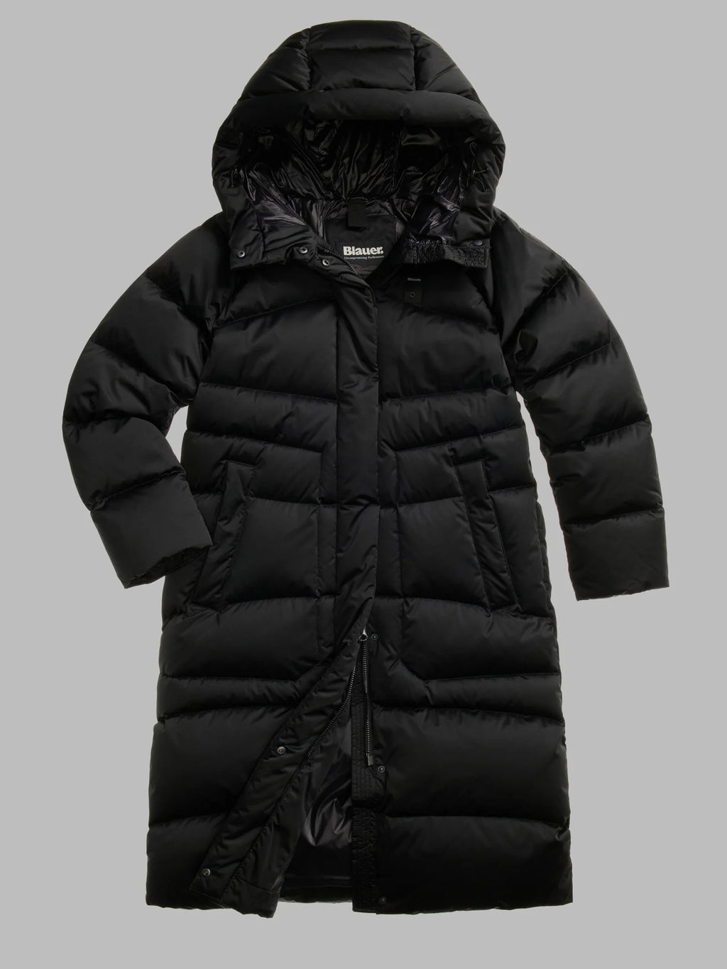 Piumino lungo Blauer Kinsale — Nero — vista 2