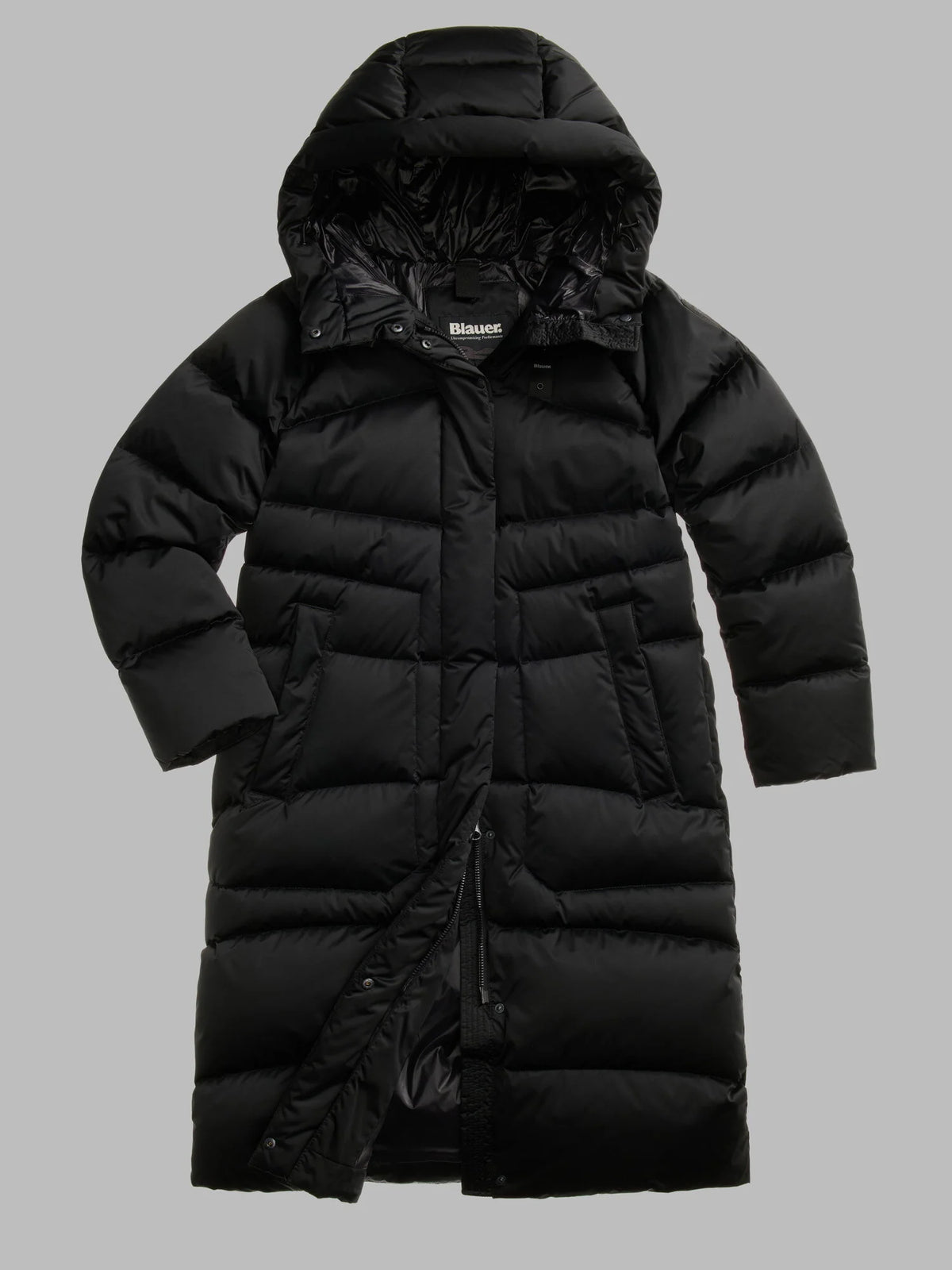 Blauer Kinsale long down jacket — Black — view 2
