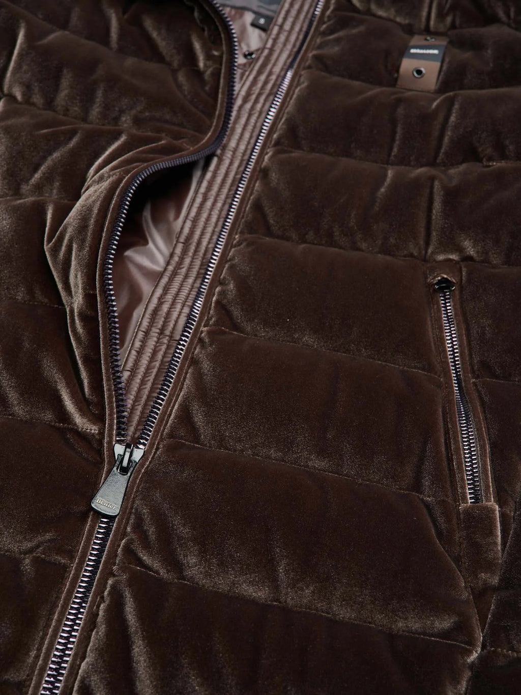 Blauer Velly Long long down jacket — Brown — view 5