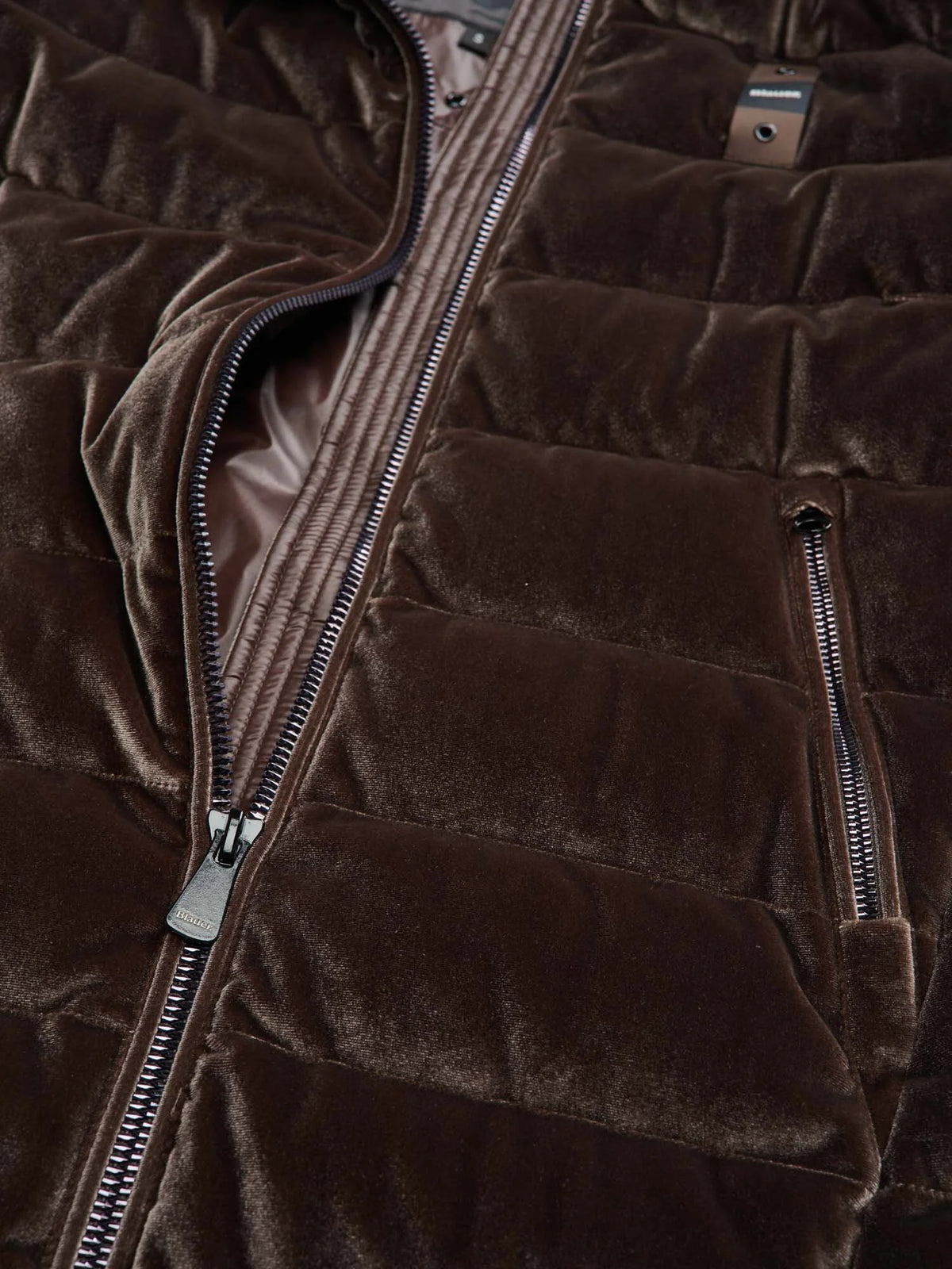 Blauer Velly Long long down jacket — Brown — view 5
