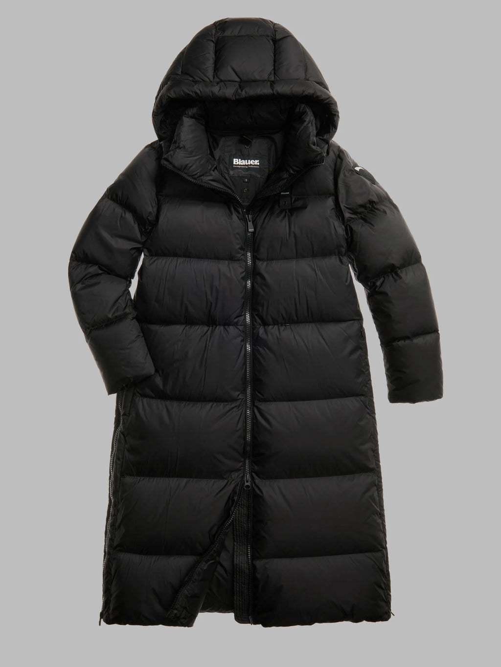 Piumino lungo Blauer Celia — Nero — vista 2