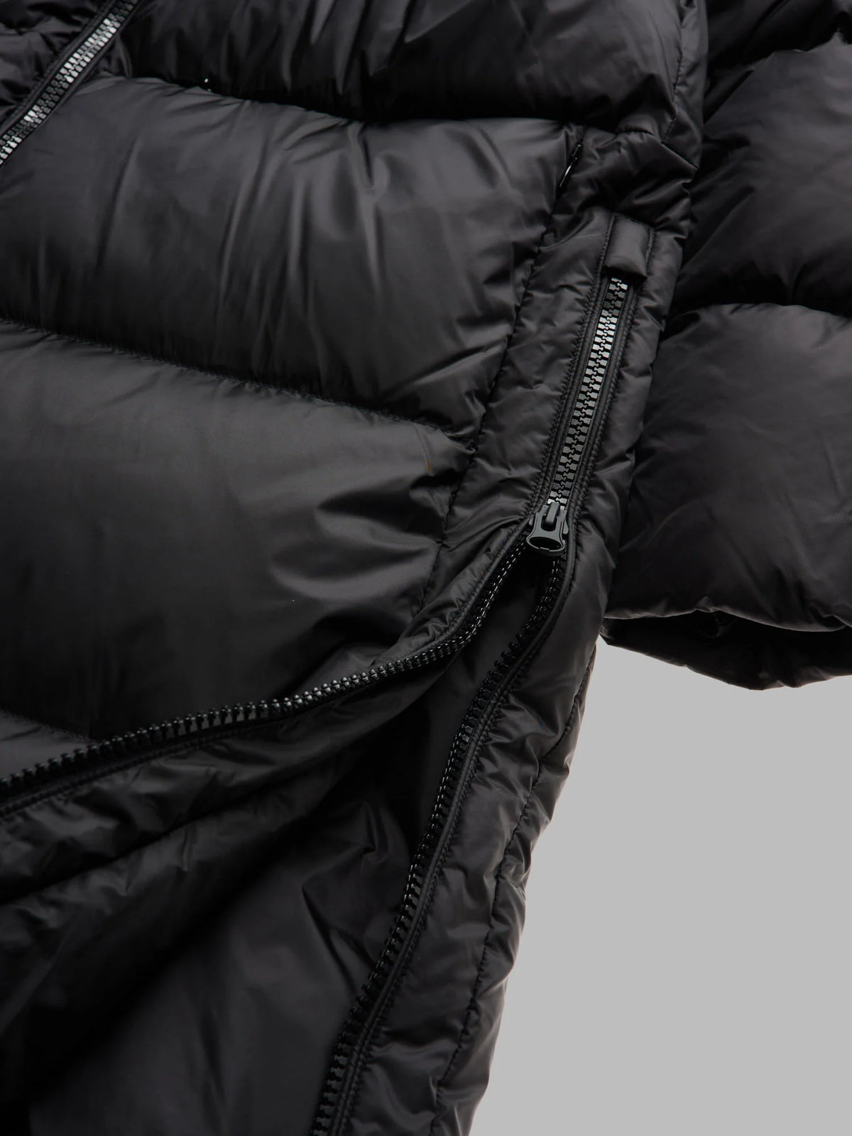 Blauer Celia long down jacket — Black — view 5