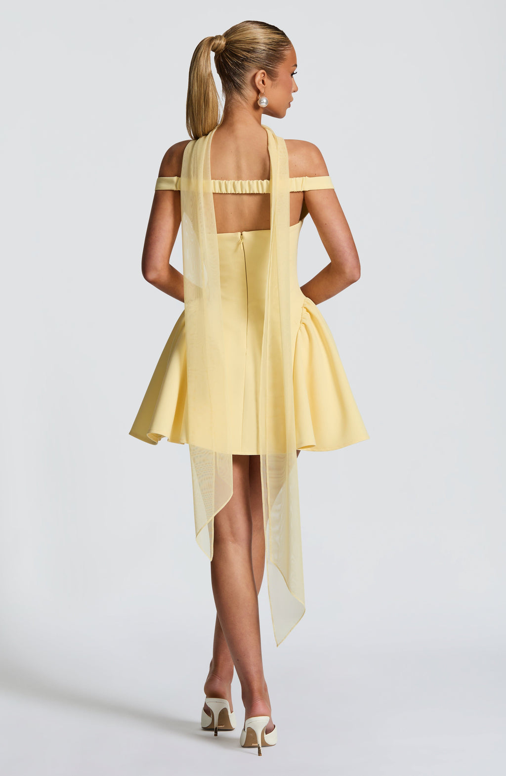 Foulard Ayla — Jaune citron